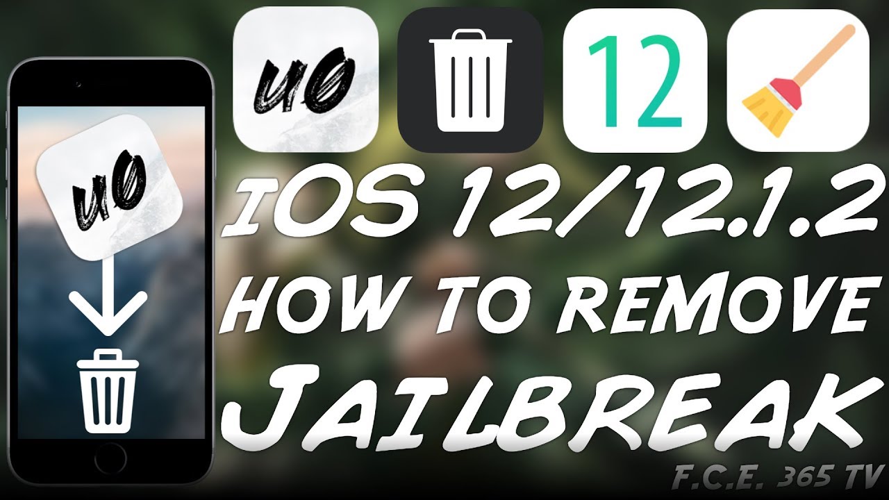 iOS 12.1.2 / 12.0 HOW TO REMOVE (UNJAILBREAK) Unc0ver JAILBREAK AND START FRESH
