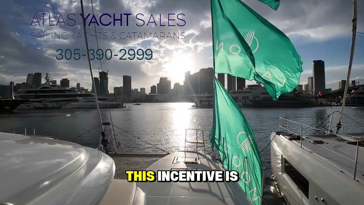 New Lagoon 43 special 2026 Miami show incentives
