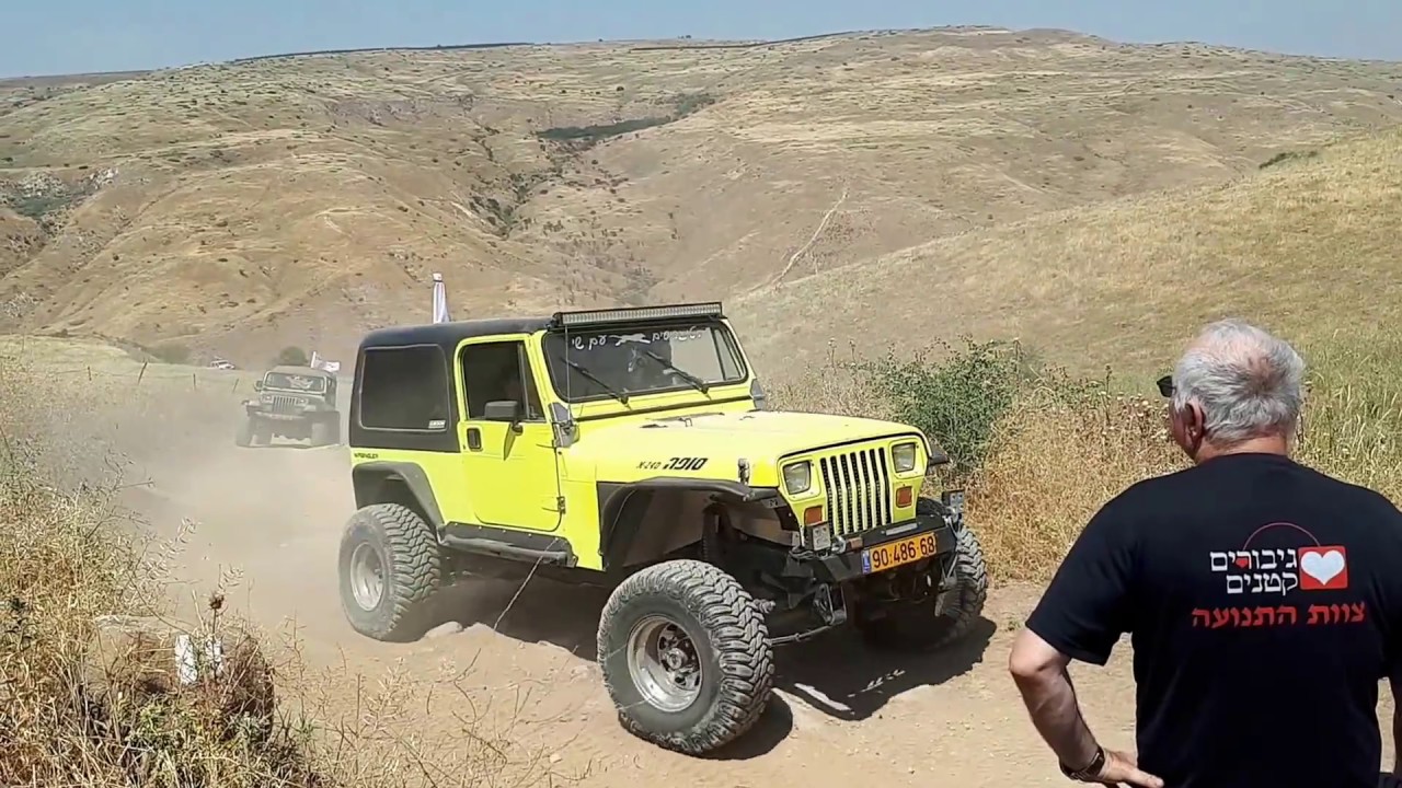 טיולי גיפים וגיפאים מתנדבים של גבורים קטנים מפנים ציר לשיירת טיגריסים אין-סופית - גיפון-נעים