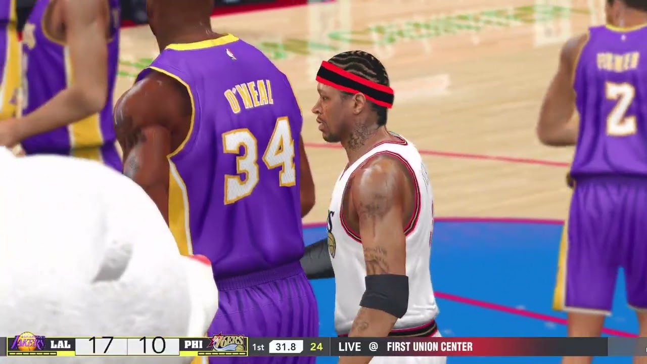 Epic Classic Teams Battle: Iverson vs Kobe & Shaq | NBA 2K13 MOD