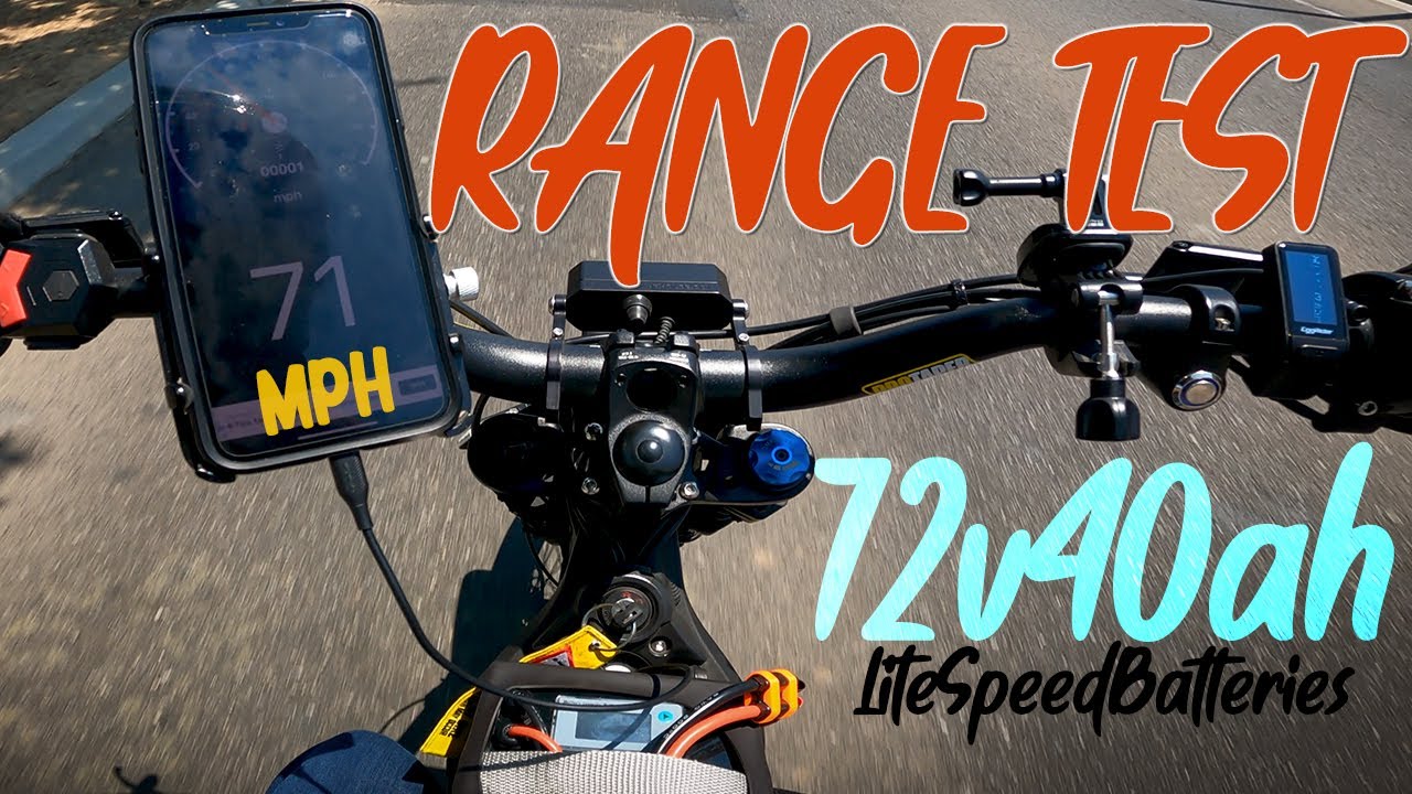 SURRON SHORT RANGE TEST 72V 40AH - REAL WORLD IN TRAFFIC