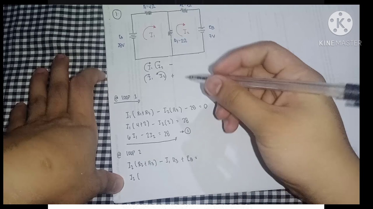Maxwell's Mesh Method ( Part 1 )