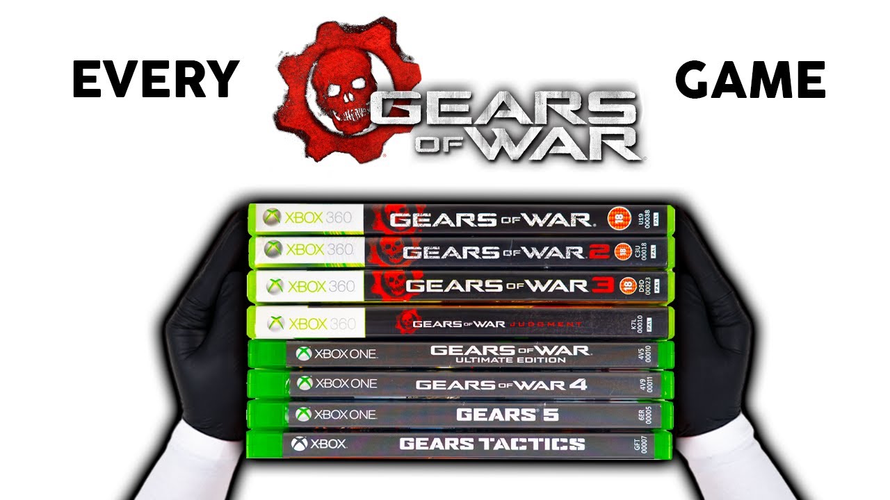 I Unboxed Every GEARS OF WAR Game EVER