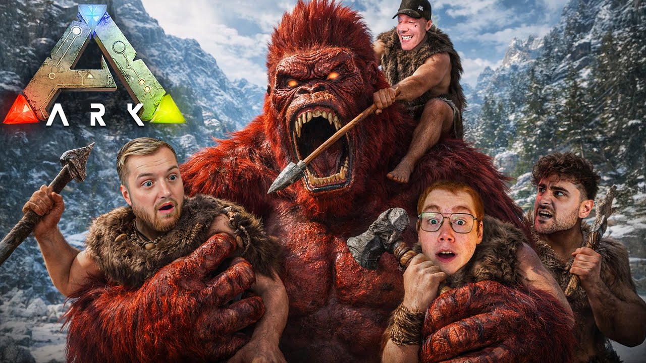 🔥🤯ALPHA GORILLA BOSS GEMACHT & WICHTIGSTER BLUEPRINT! | ARK Ascended mit Eli, Monte, GTime & Zarbex