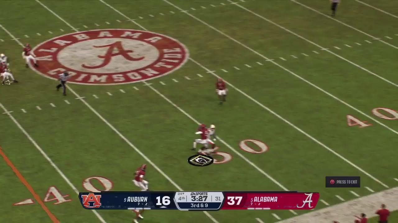 NCFB S5 Week 13 (GOTW): #9 Auburn @ #5 Alabama
