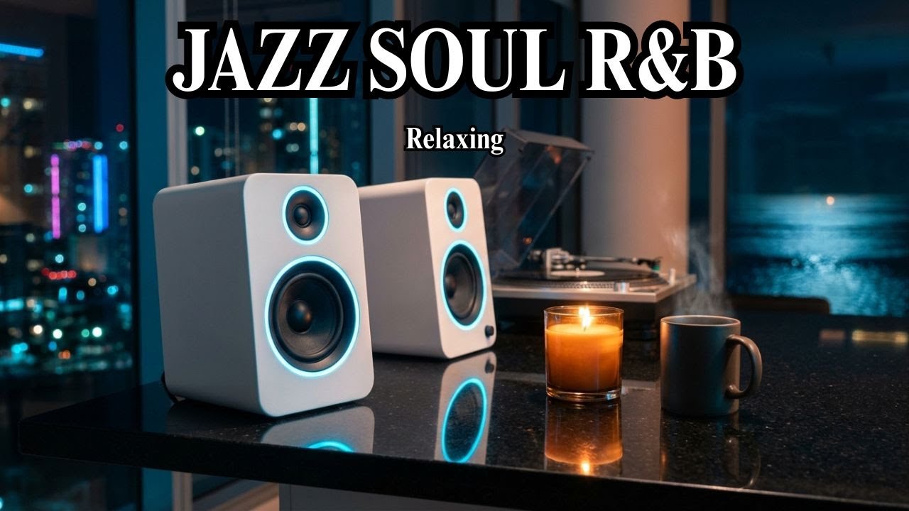 Smooth Jazz and Soulful R&B – Relaxing Night Groove for Coffee, Rainy Nights, and Peaceful Mood