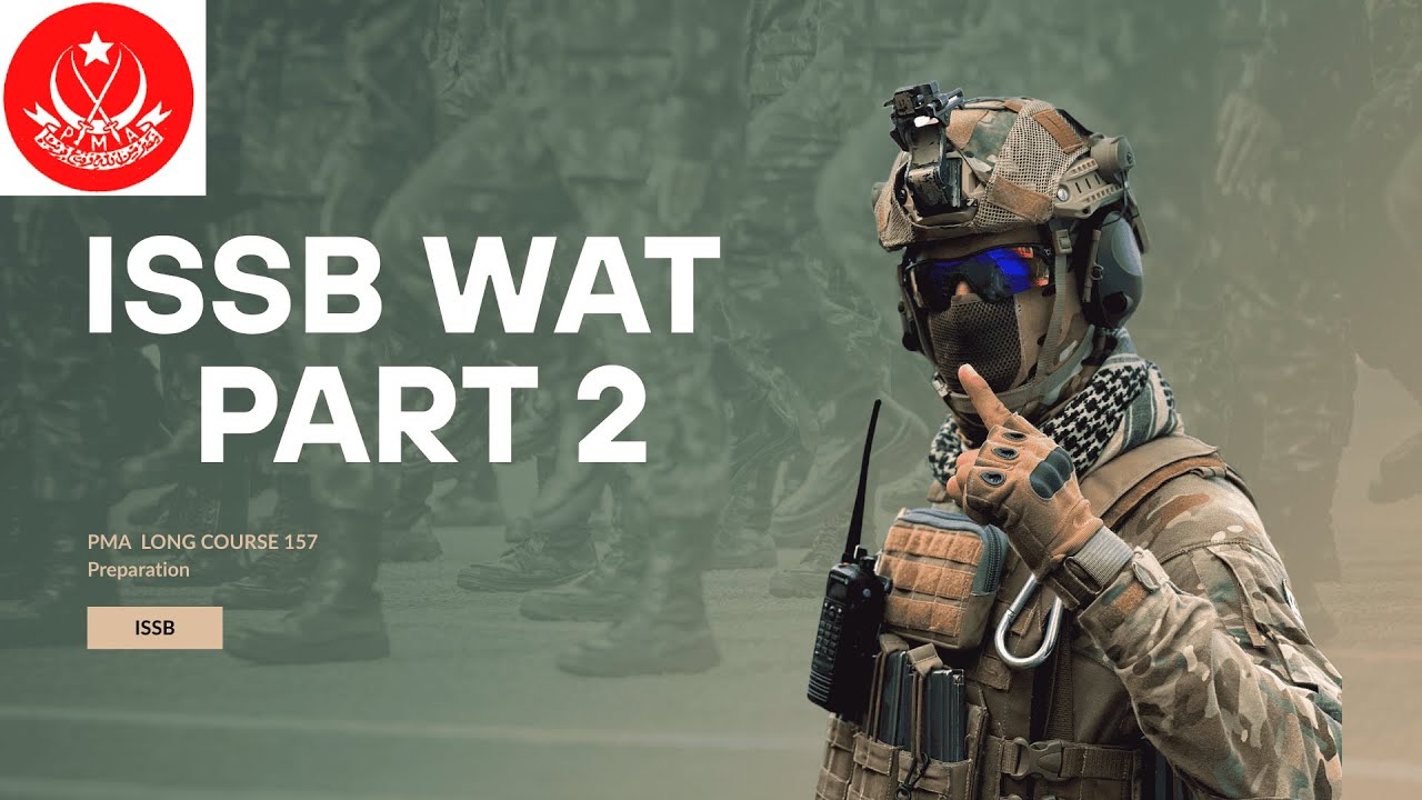 ISSB WAT Test Practice | Part 2 | Improve Your Word Association Skills