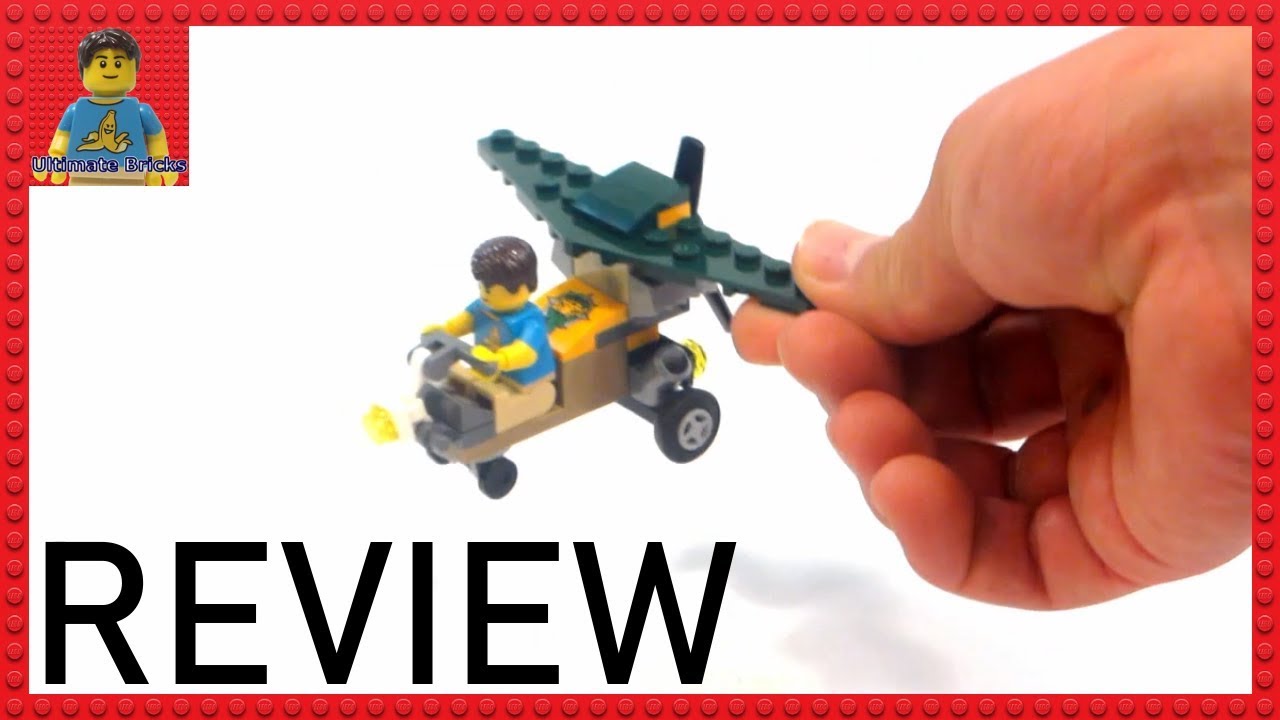 LEGO Monthly Mini Model Build Jungle Glider Review set 40284