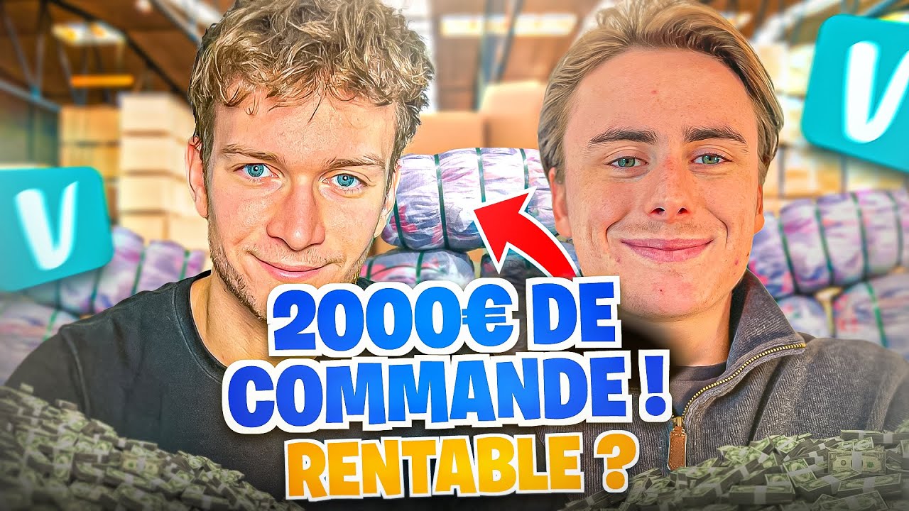 2000€ DE COMMANDE CHEZ UN GROSSISTE : UNBOXING + CONSEILS