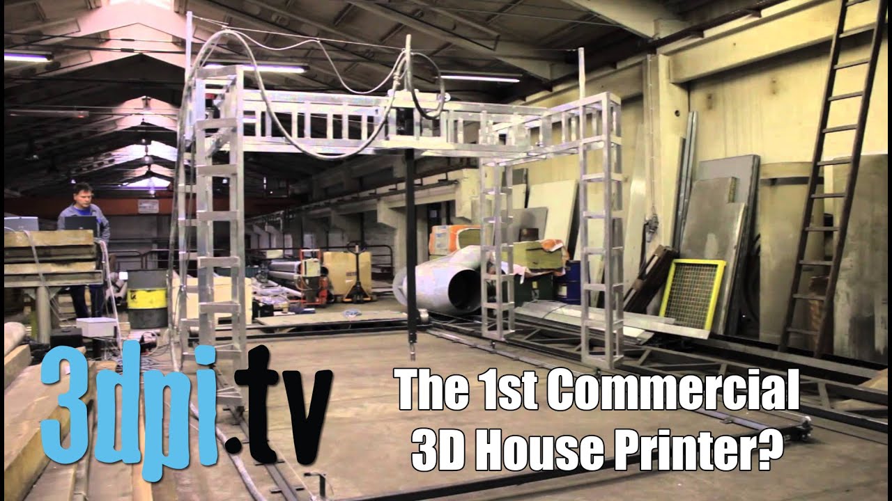 Buy a 3D House Printer for &euro;12,000