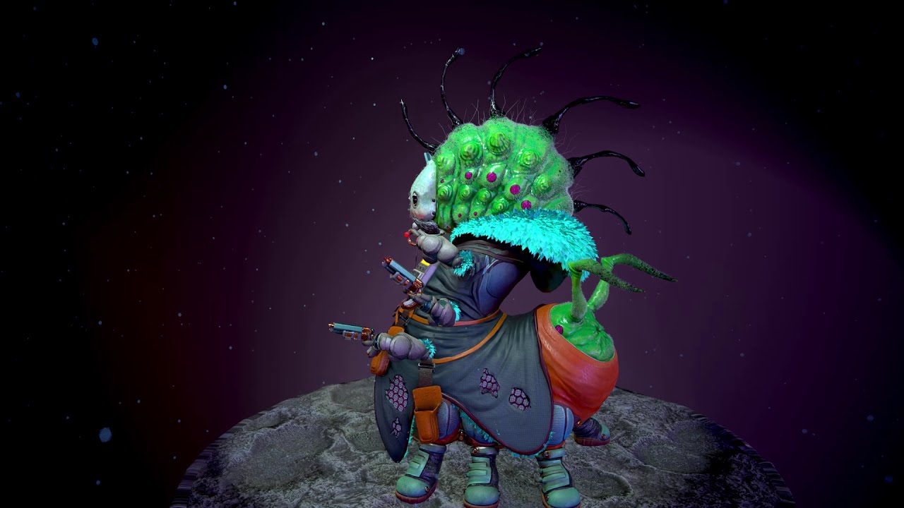 Renderhub Character Design Contest Entry : The Pirate in his childhood