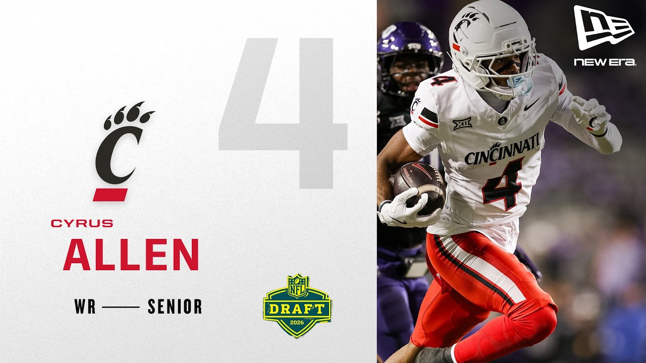 Cyrus Allen 2026 NFL Draft Tape presented by New Era | Cincinnati WR