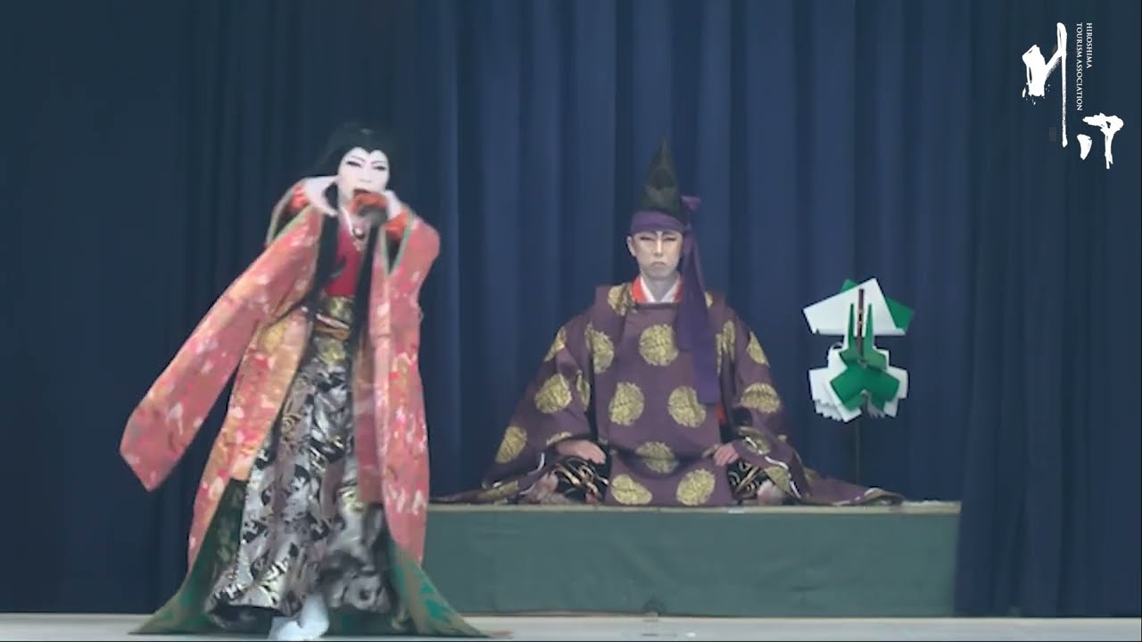 あさひが丘神楽団（広島市）「土蜘蛛」2022.3.27　＠神楽門前湯治村