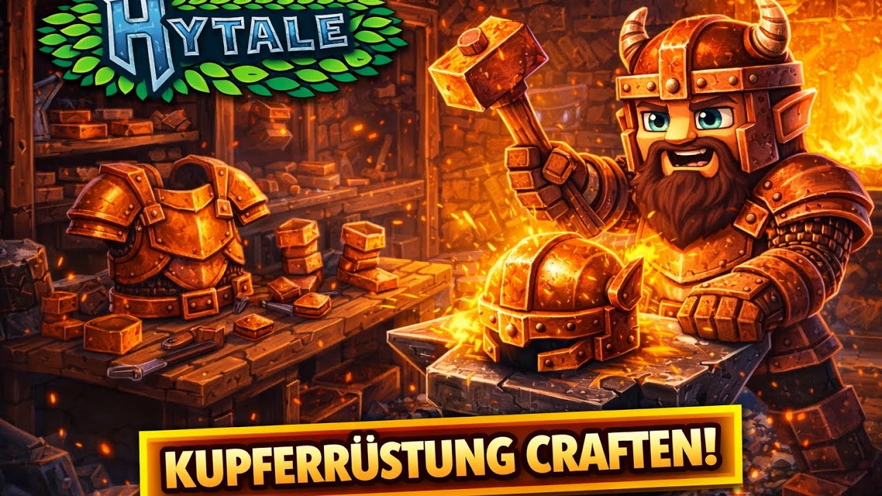 Hytale Staffel 1 Folge 8 -Unsere erste Rüstung