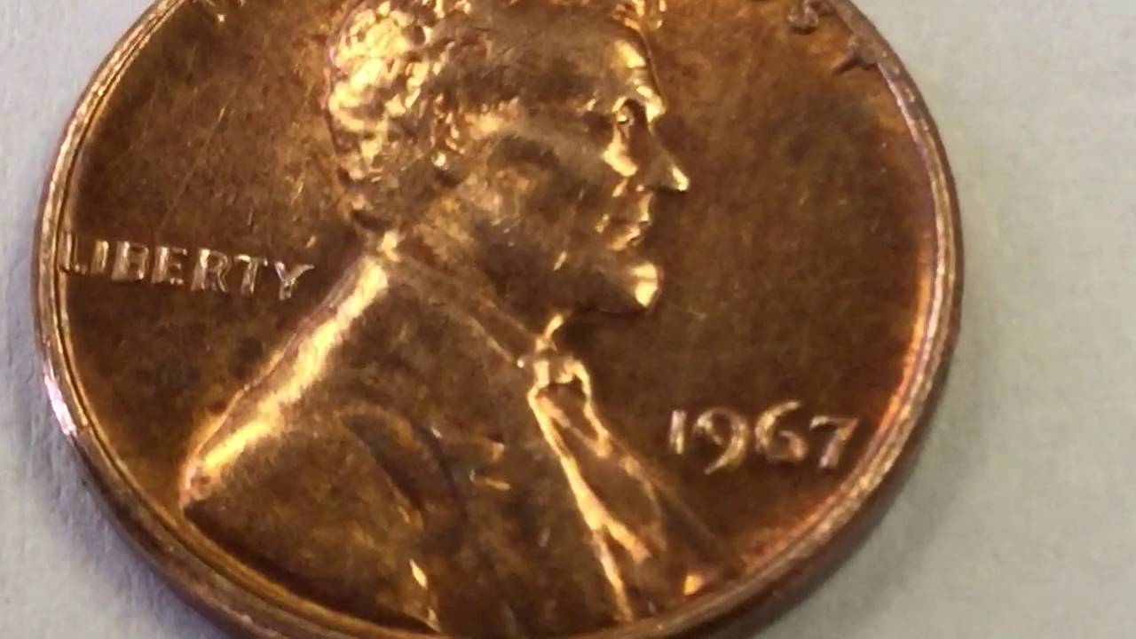 A more clear view of 1967 DOUBLE DIE! Stop & enlarge!!!!!!