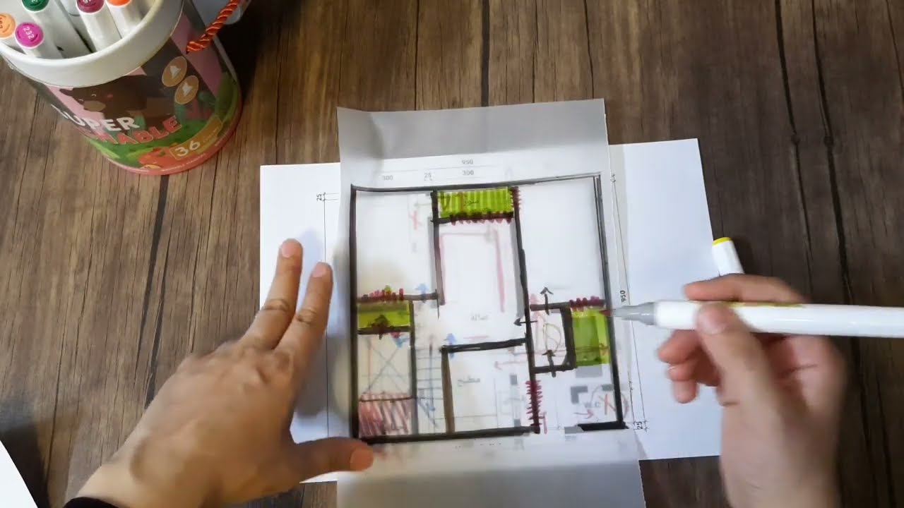 شاهد قبل و بعد خارطة مساحة ١٠٠ متر