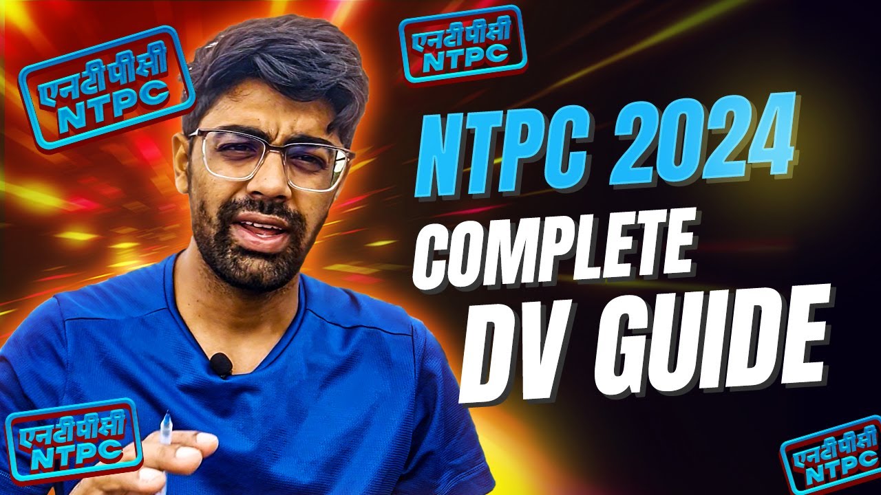 NTPC ET GATE 2024  DV Complete Expert Guide A-Z information