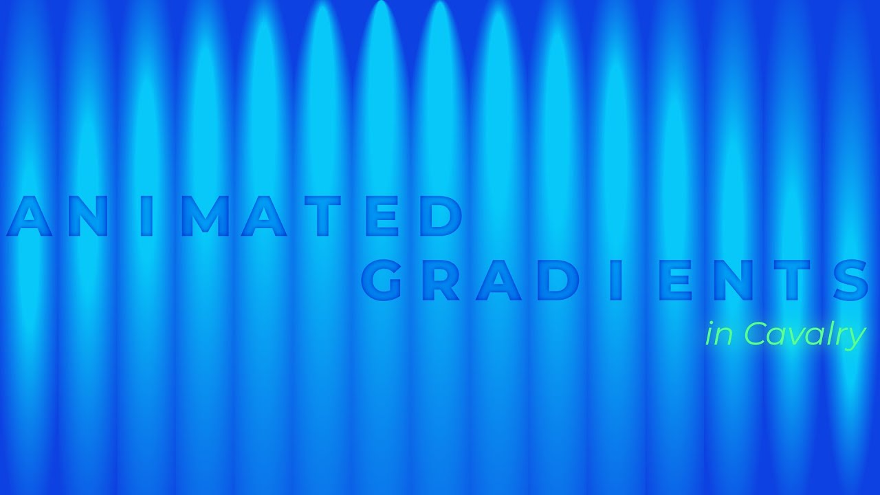 Анимированные градиенты в кавалерии