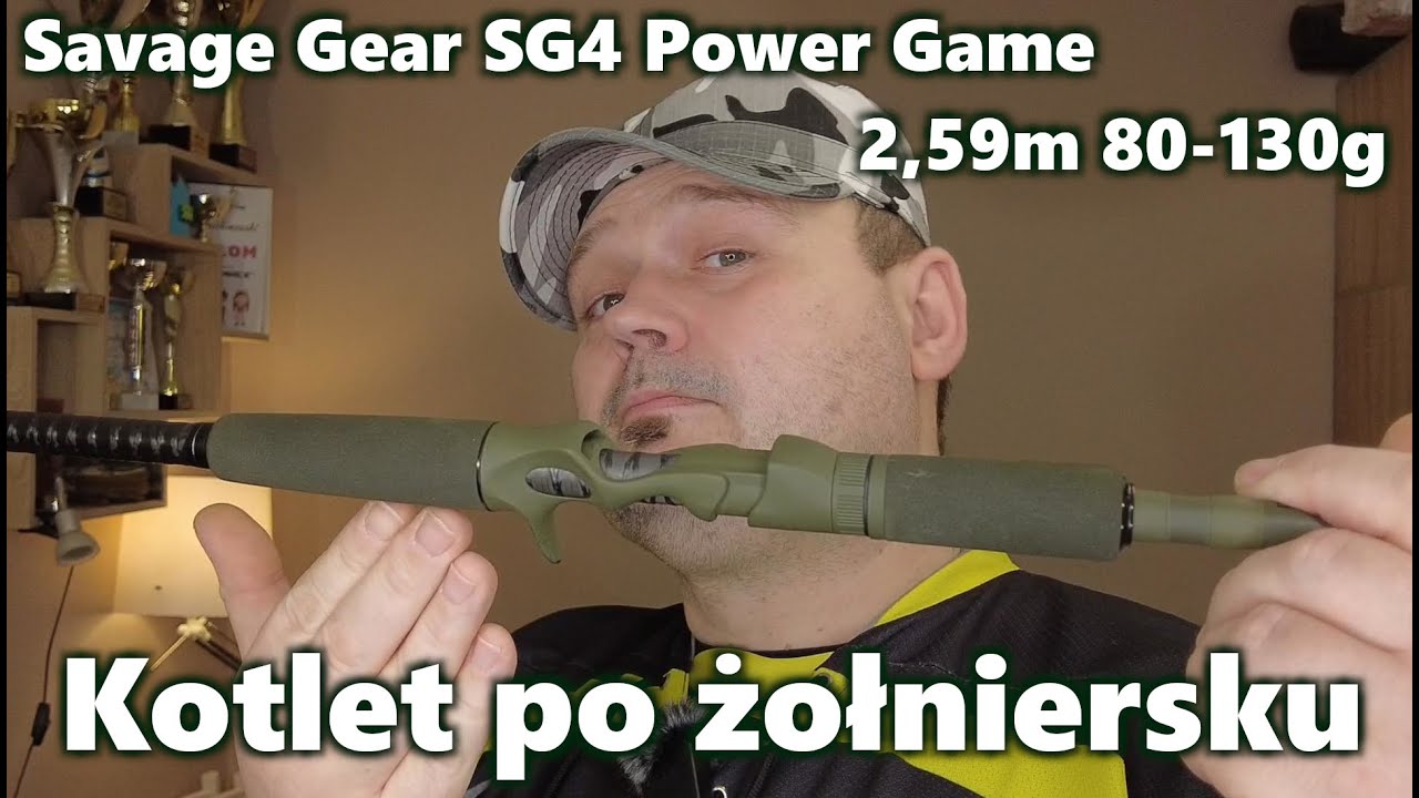 Savage Gear SG4 Power Game 2,59m 80-130g - Kotlet po żołniersku