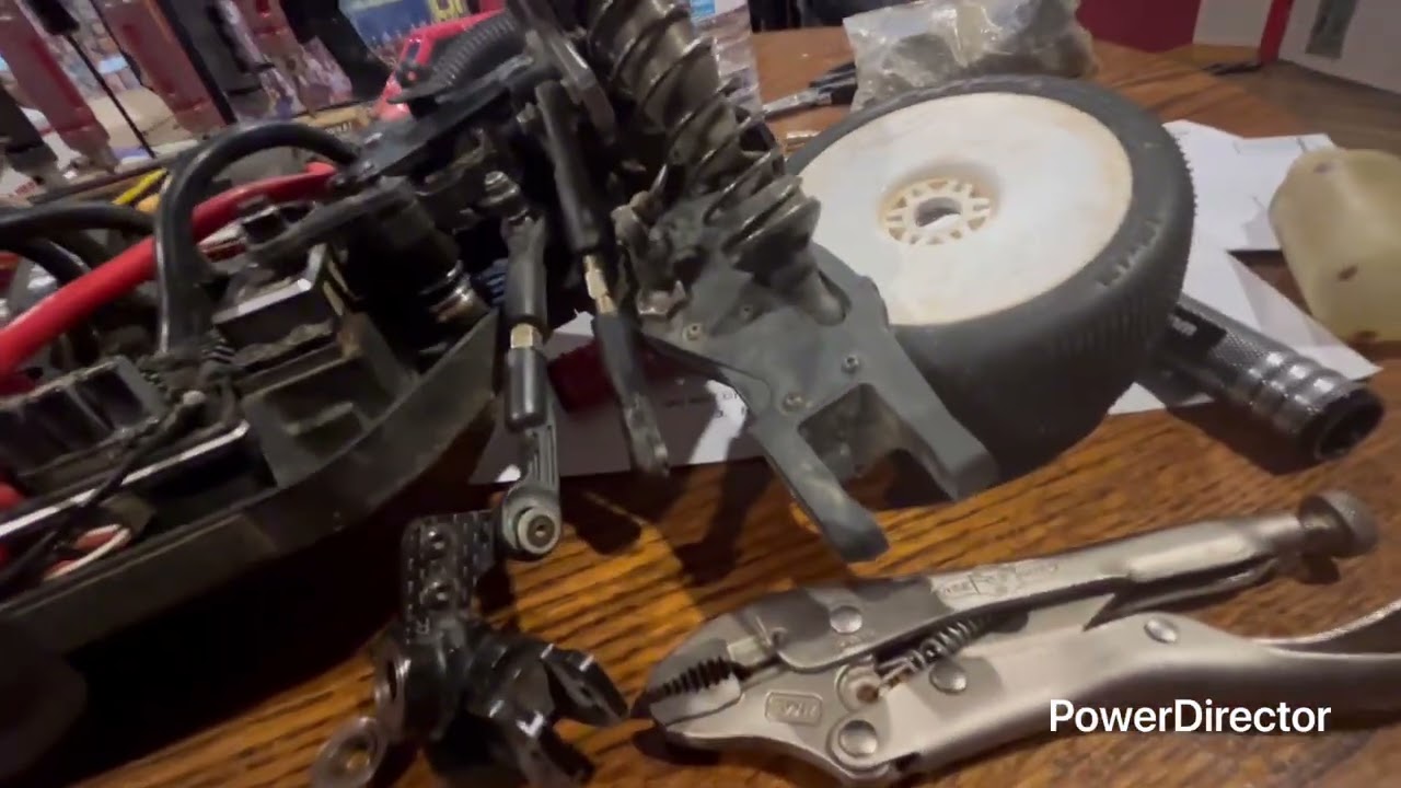 New bearings and a few other parts for the  Serpent SRX8 Pro Ebuggy.