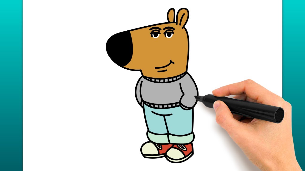 Como Desenhar O Chill Guy (Tutorial De Desenho Fácil)