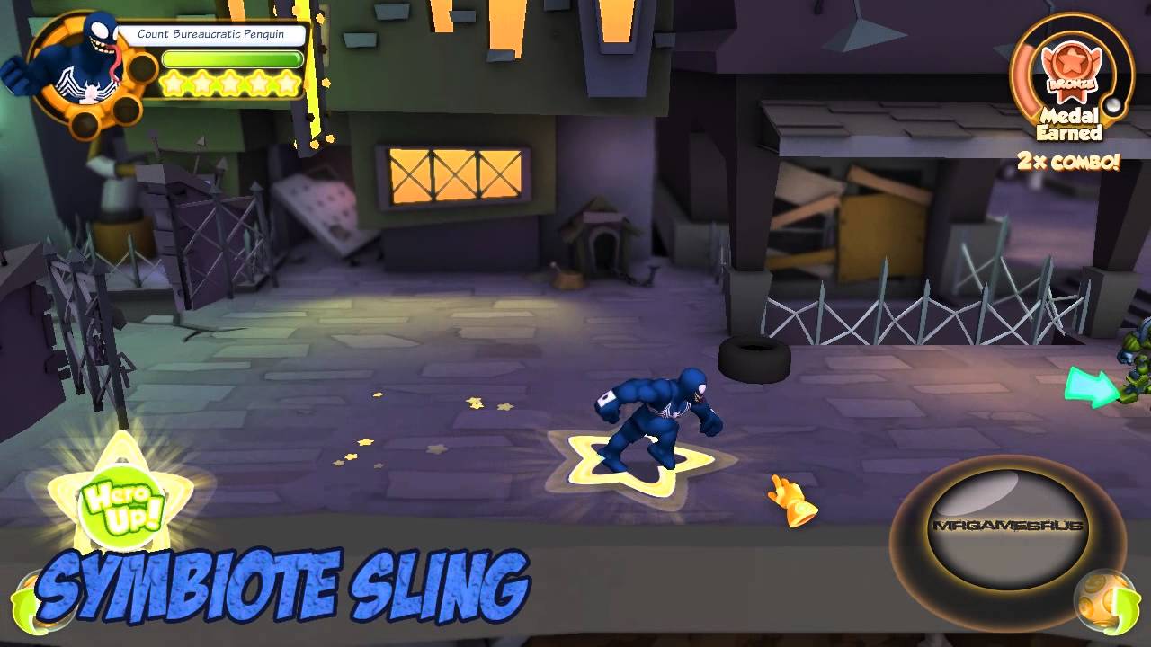 Marvel Super Hero Squad Online Venom Gameplay- HD