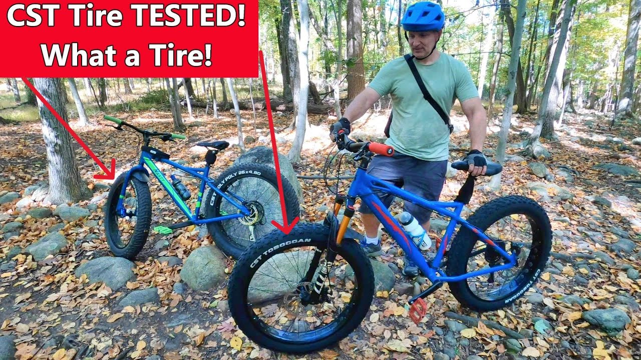 CST Toboggan Fat bike Tires tested how do they compare