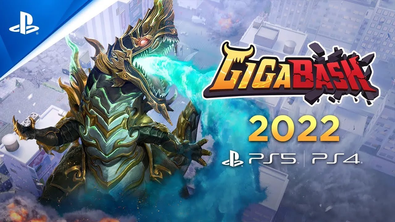 GigaBash | State of Play March 2022 Rawa Reveal Trailer | PS5, PS4
