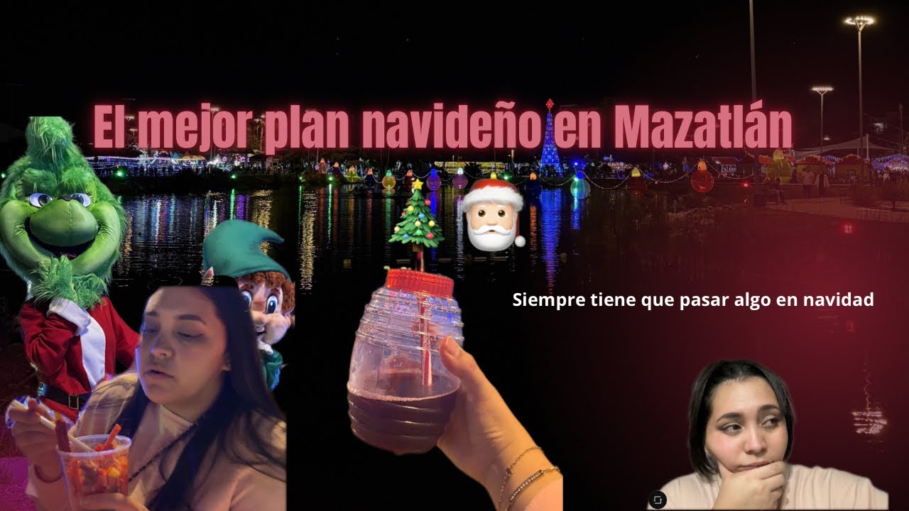 La Navidad llegó a Mazatlán : Mi visita a la Villa Navideña 🎄