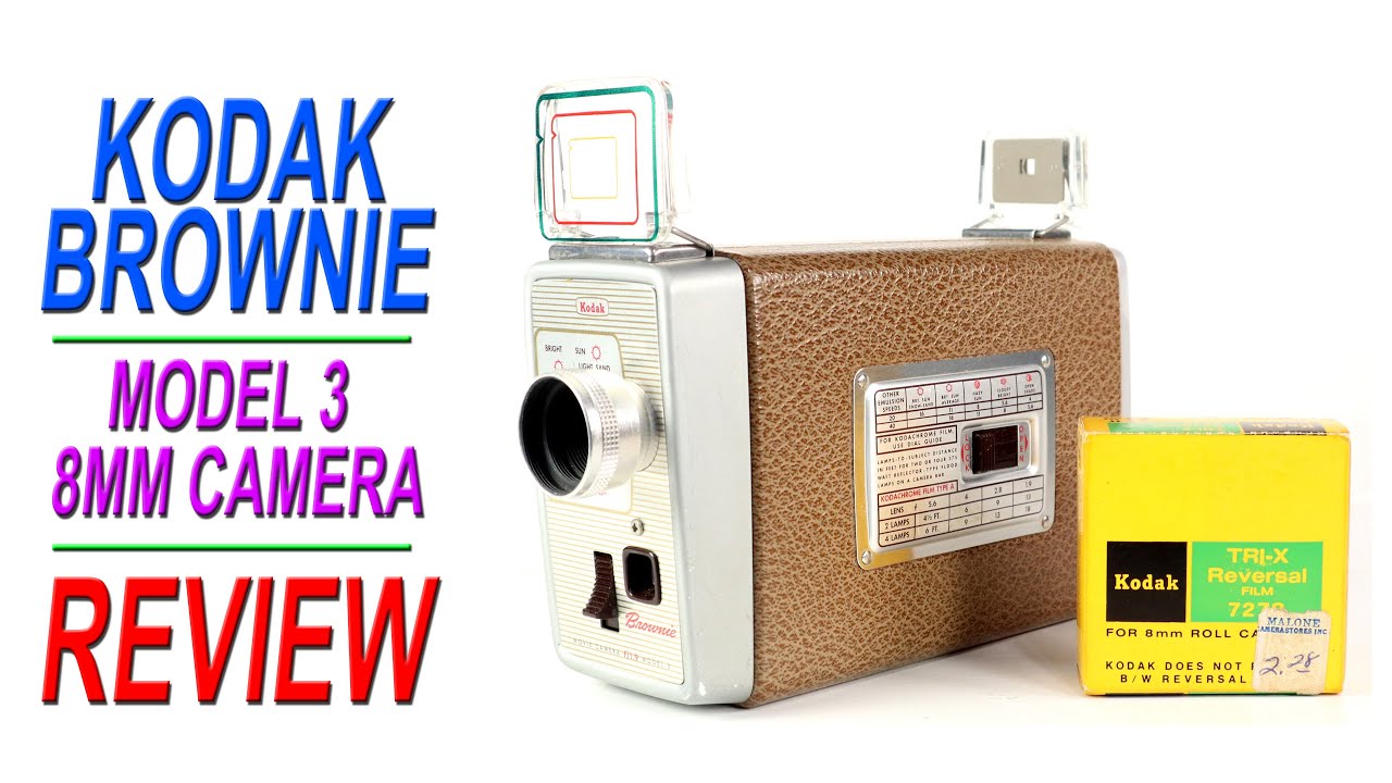 8MM Camera Review: Kodak Brownie Model 3 | Kodak Tri-X 7278 Scanned Footage Results | Filmboy24