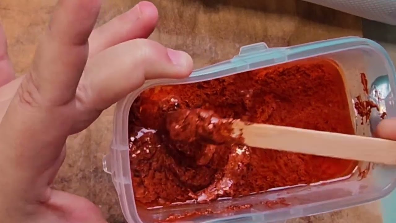 Gilding Wax Diy ganz einfach mit Acrylfarbe.