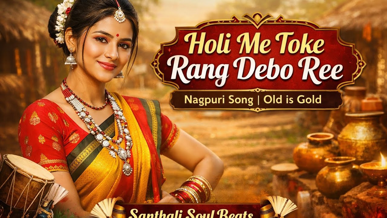 Holi Me Toke Rang Debo Ree🌺 | Nagpuri Song Old Is Gold 2026 | Santhali Soul Beats