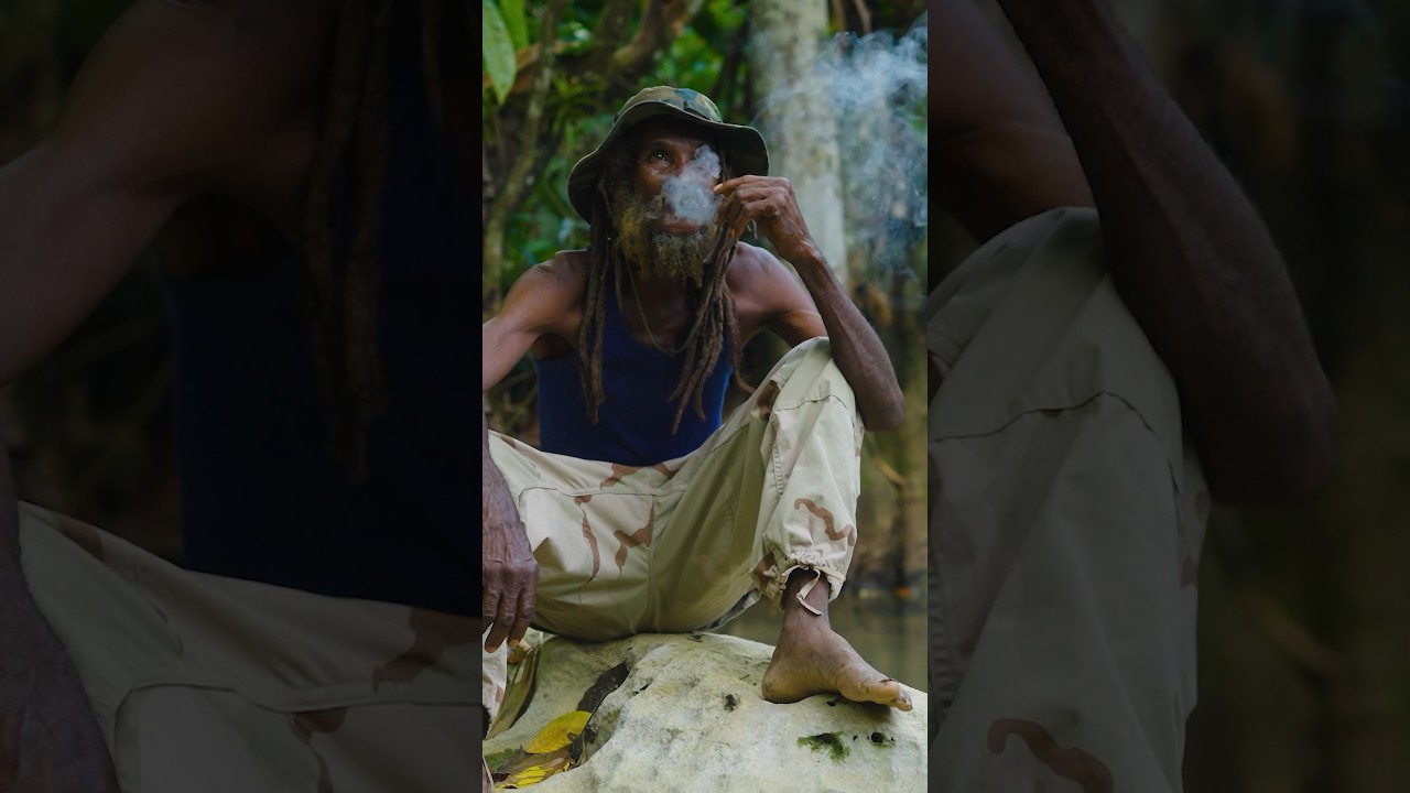 Jamaican Rasta tries California herb🍃🍃