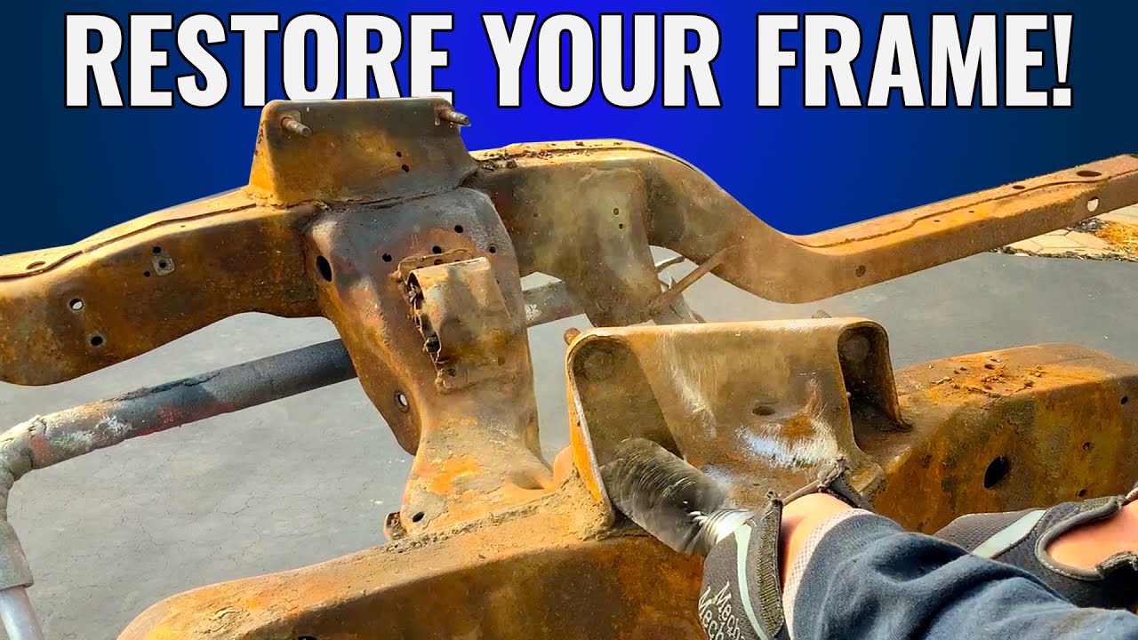 How to SAVE your Frame! - Subframe Restoration on a 1980 Pontiac Trans AM