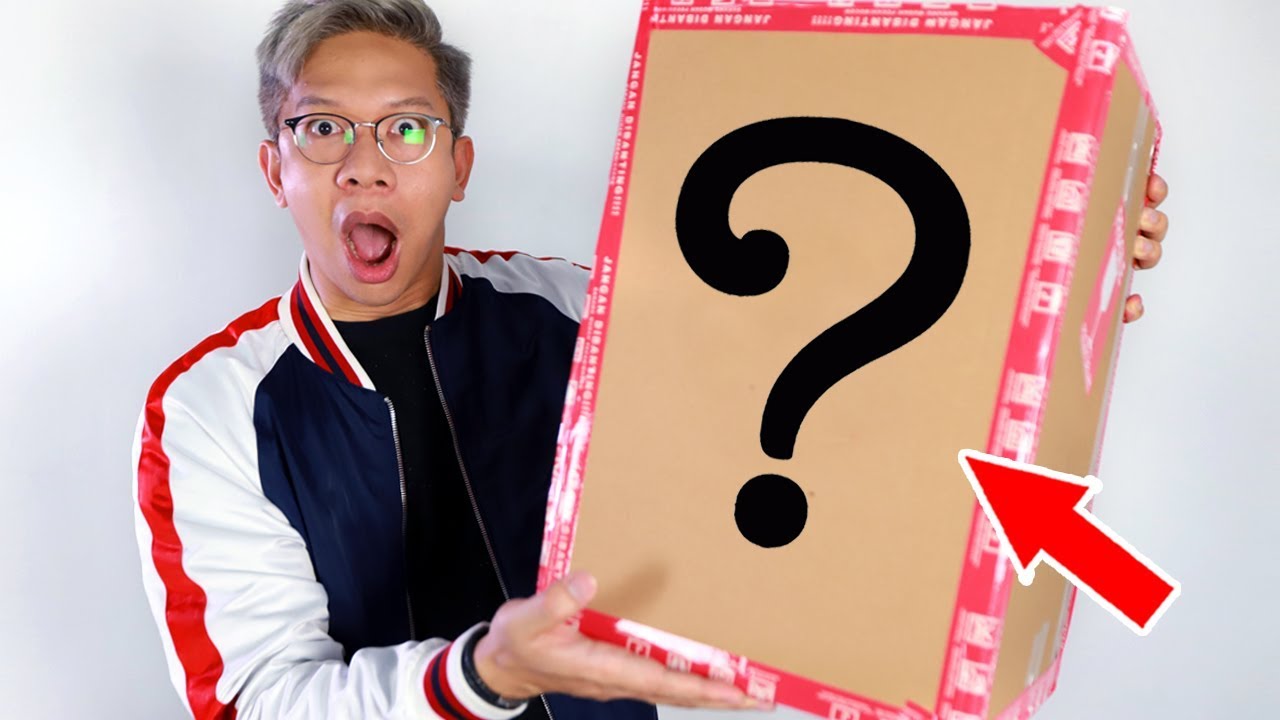 UNBOXING MYSTERY BOX 1 JUTA RUPIAH!!!