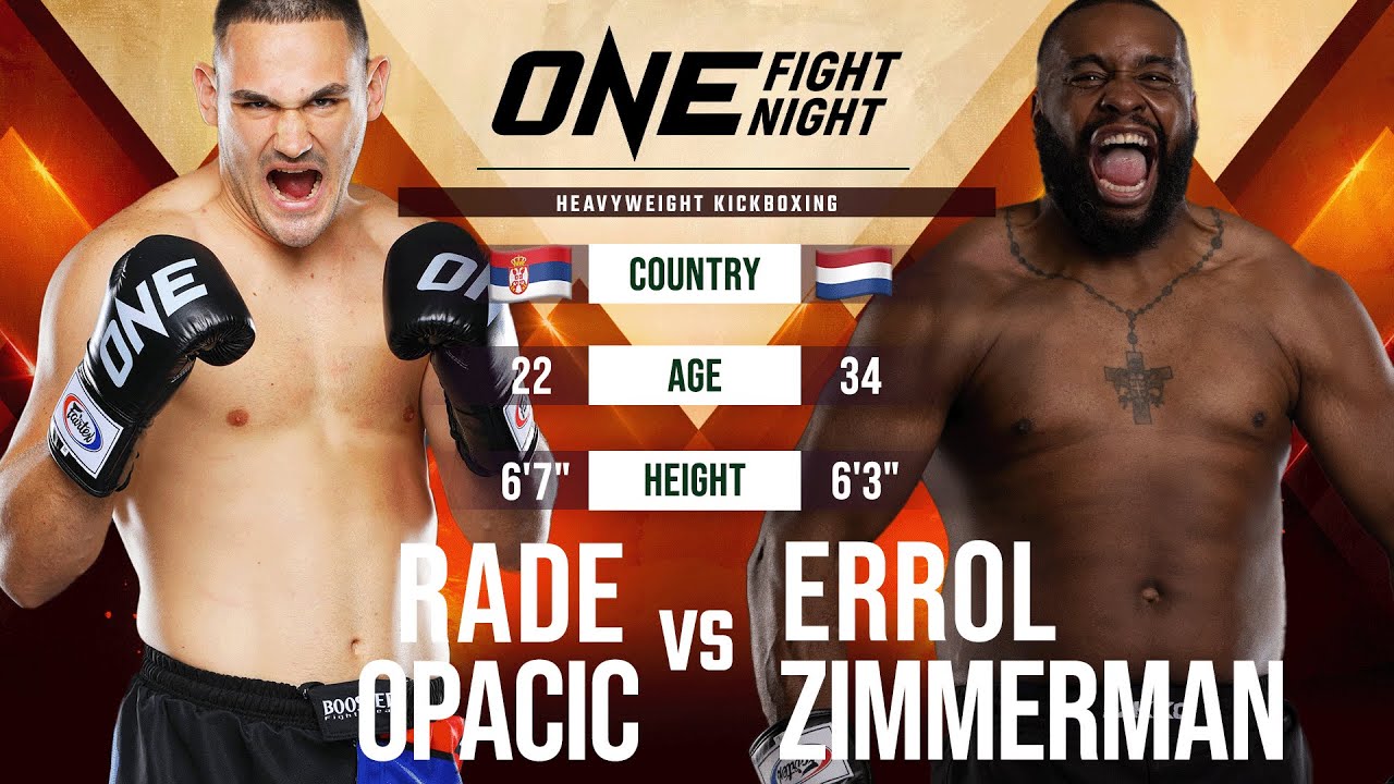HEAVYWEIGHT DESTRUCTION 👊😤 Rade Opacic vs. Errol Zimmerman