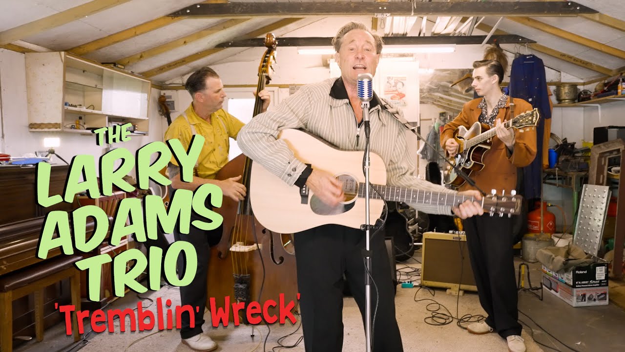 'Tremblin' Wreck' LARRY ADAMS TRIO (Meon Lodge) BOPFLIX sessions