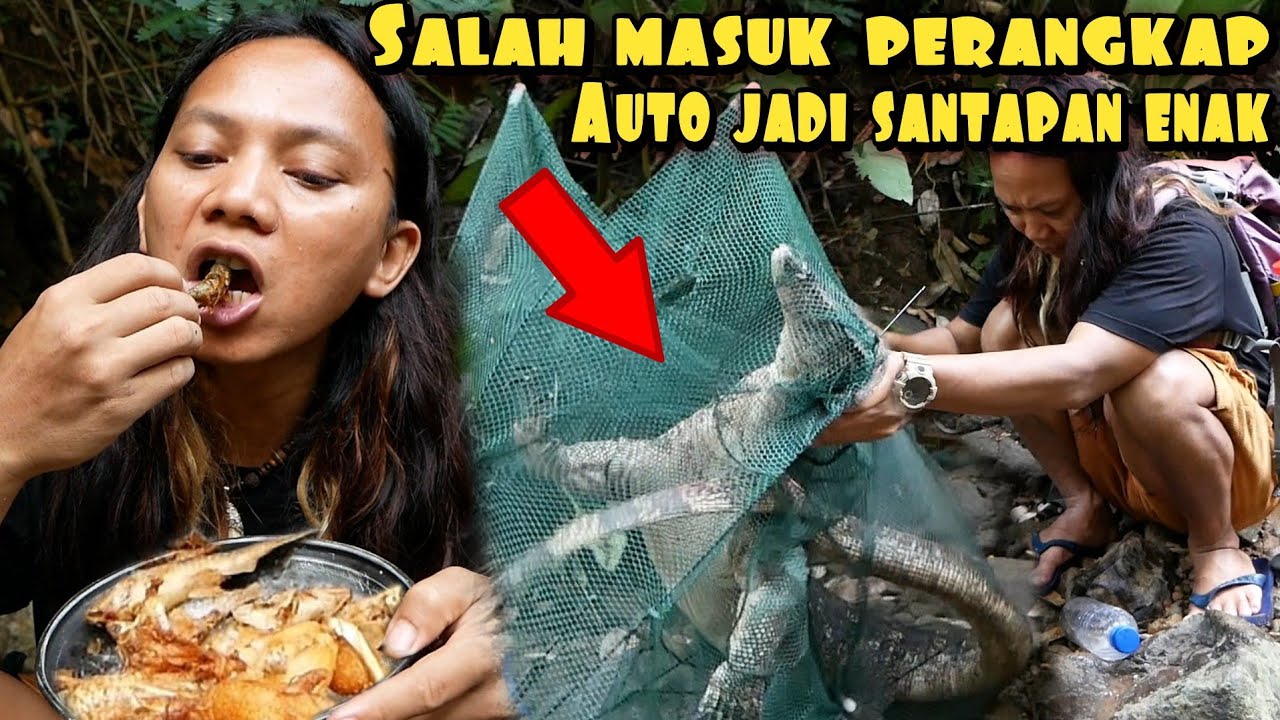MONSTER SUNGAI BESAR MASUK BUBU JEBAKAN IKAN APA YANG TERJADI?