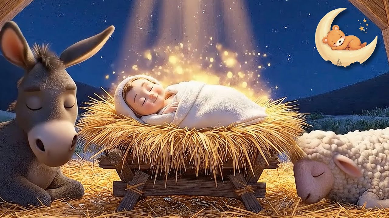Silence in the Stable 🕯️ Soothing Nativity Lullaby for Babies
