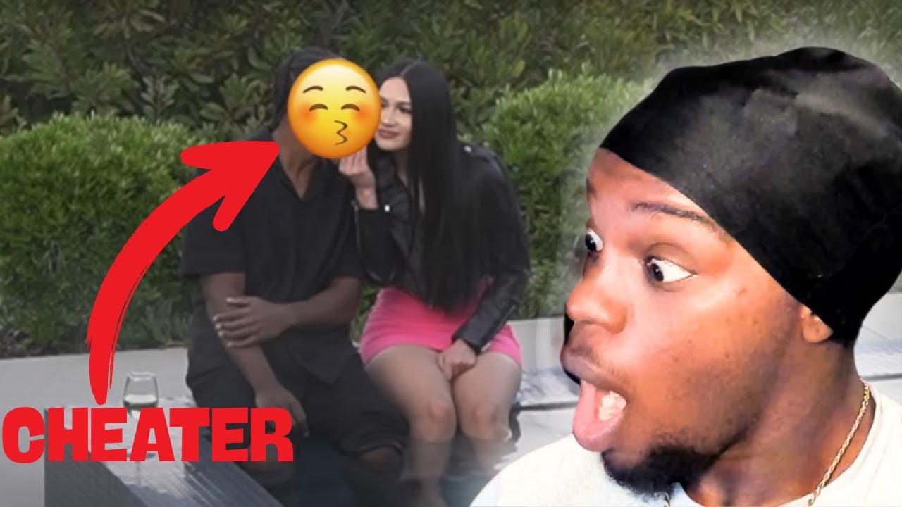 This DUMBEST person to get caught CHEATING ever...