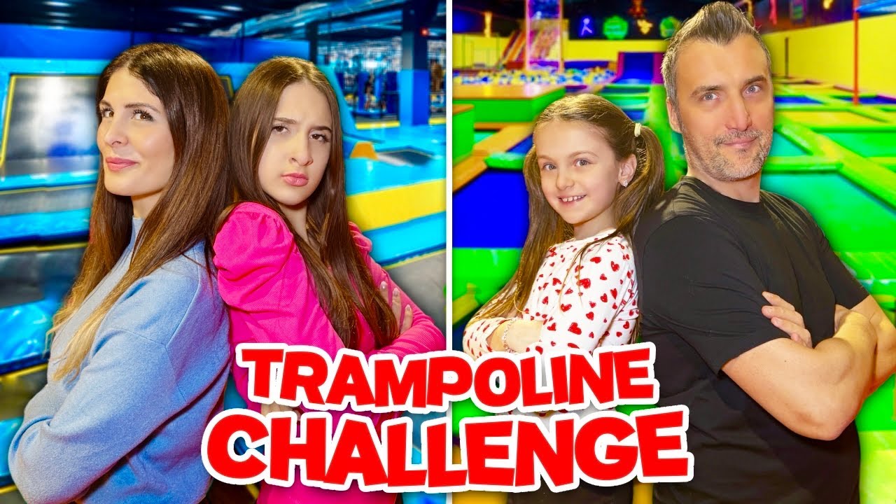 MAMMA Vs PAPÀ al TRAMPOLINE PARK per 24 ORE