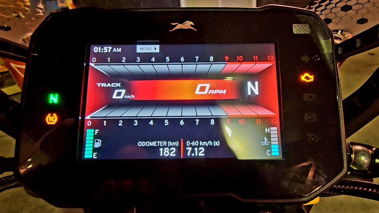 TVS RTR 310 Speedo Console Explained