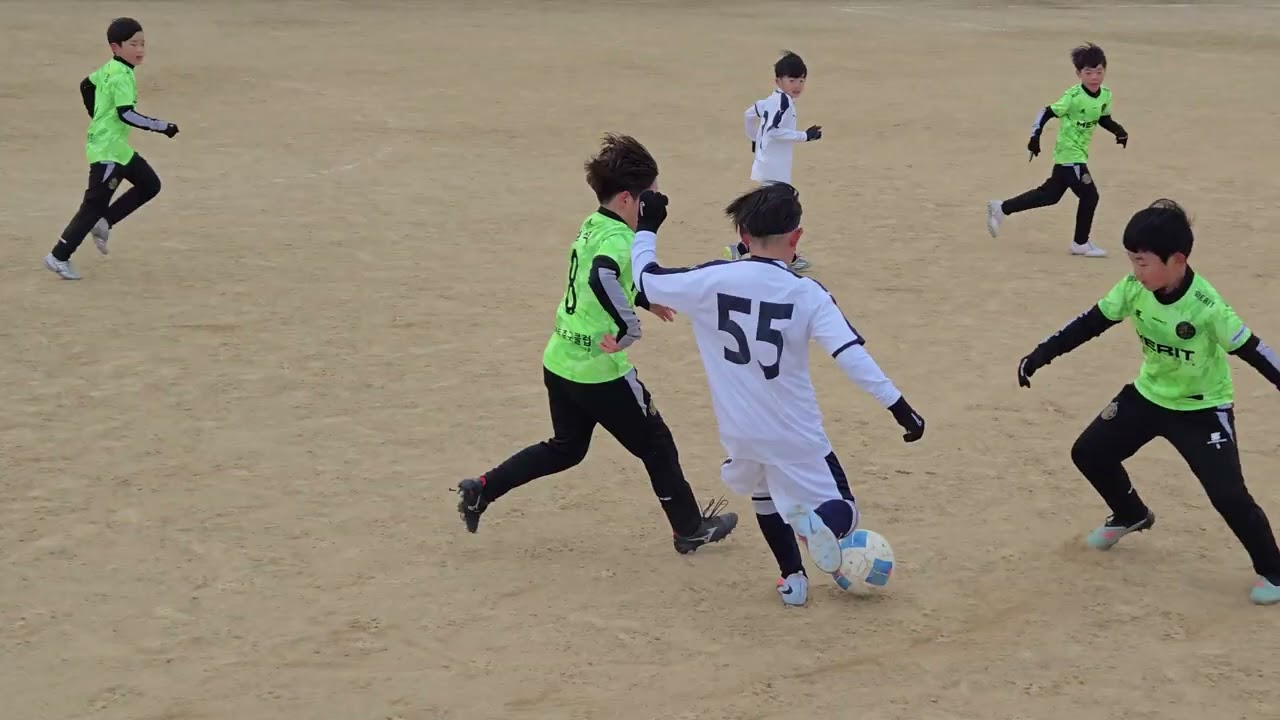 일본전지훈련 3일차 메리트FC vs 니시노미야SS B팀 전반전