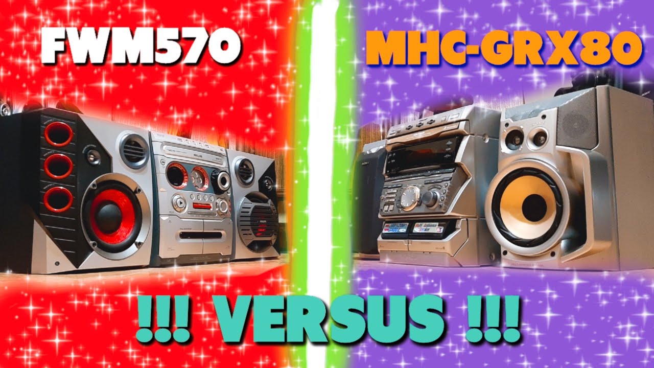 SONY MHC-GRX80 VS PHILIPS FWM570‼️😎🔊VERSUS REFERENCIAL DE EQUIPOS, CUAL GANARA❓🤔 #77 🔊🔊🔊🔊🔊🔊🔊