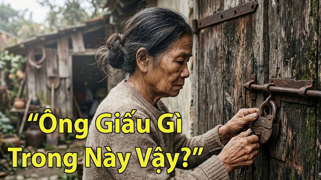 Kết Hôn 30 Năm Ông Luôn Khóa Chặt Nhà Kho Sau Vườn Ở Mỹ, Ngày Ông Mất, Bà Mở Cửa Và Vô Cùng Bất Ngờ