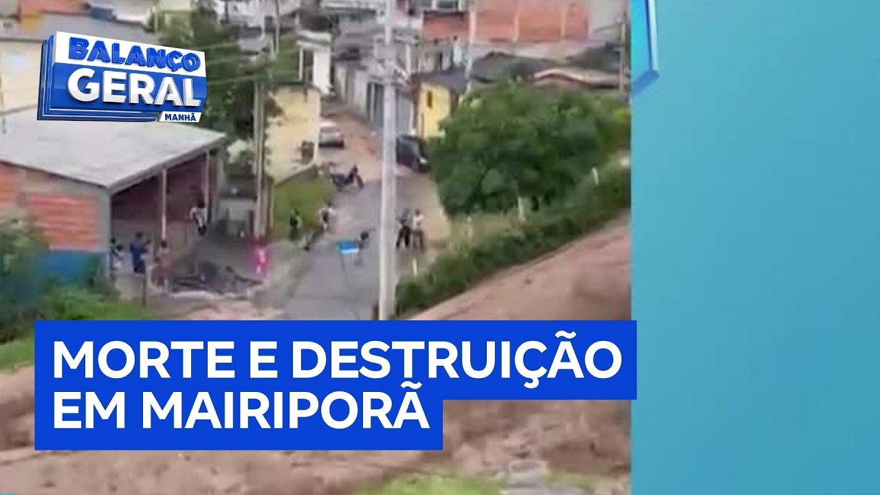 Rompimento de reservatório deixa um morto e provoca destruição em Mairiporã (SP)