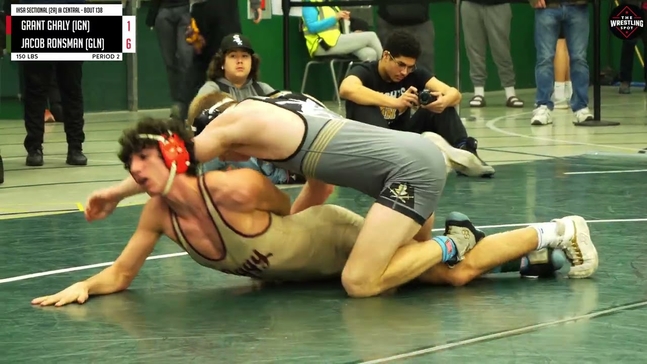 Jacob Ronsman of Grayslake North [G] v. Grant Ghaly of St. Ignatius [R] (150)