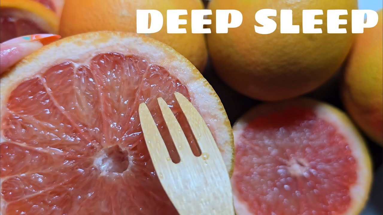 🍊This Sound is more Addictive than you Think | grapefruit ASMR