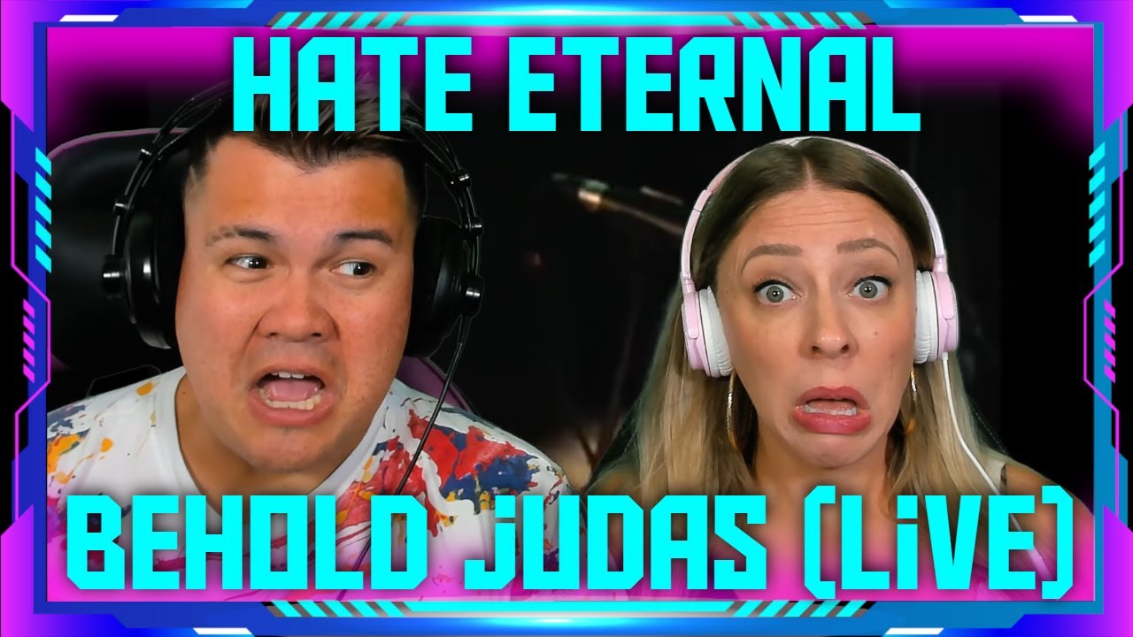 Reaction to Hate Eternal - Behold Judas LIVE | THE WOLF HUNTERZ Jon and Dolly