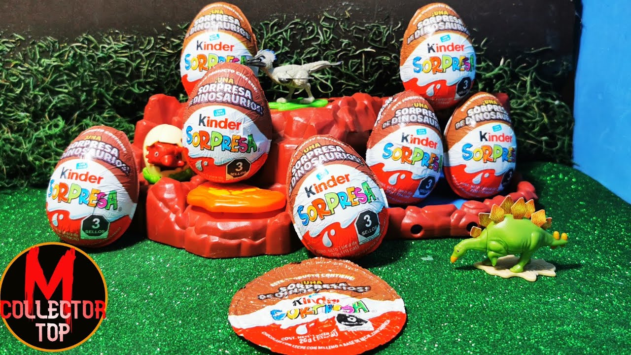 Abrimos 7 Kinder Sorpresa Dinosaurios 2023 (segunda parte)